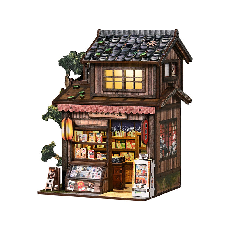 Springtime General Store DIY Miniature House