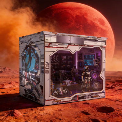 International Space Station Book Nook