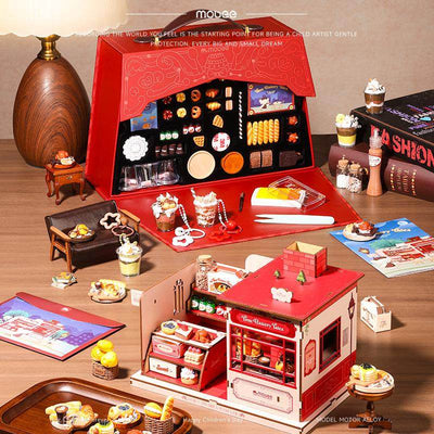 Mini Bakery House DIY Model Kit