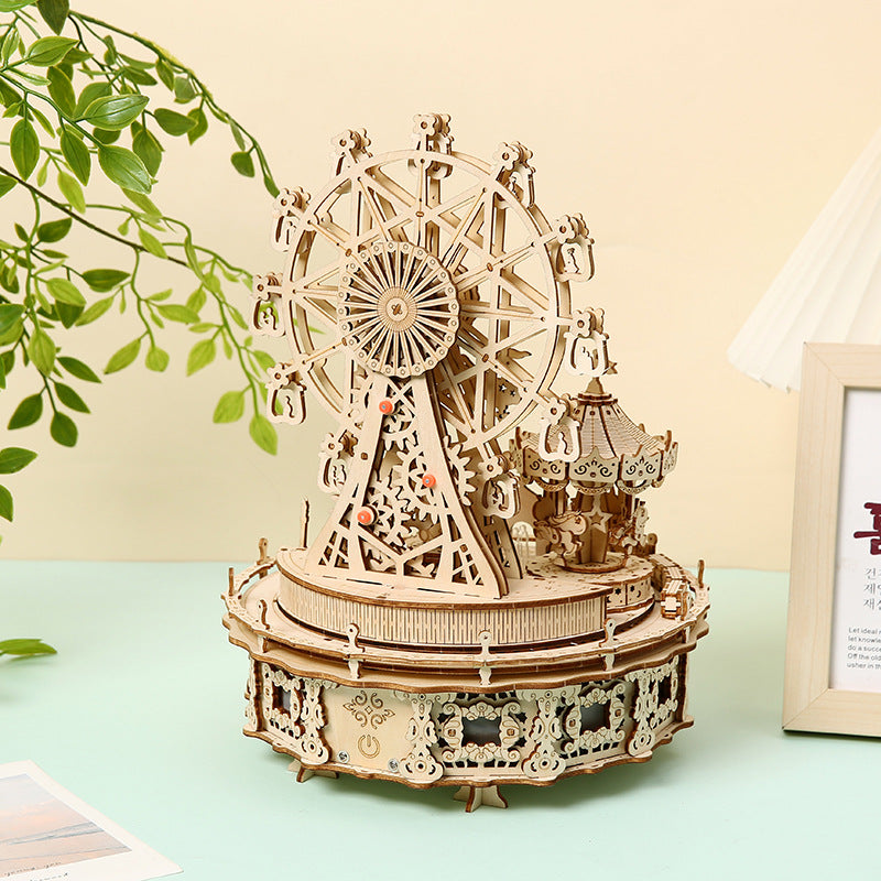 Fantasy Amusement Park 3D Wooden Puzzle