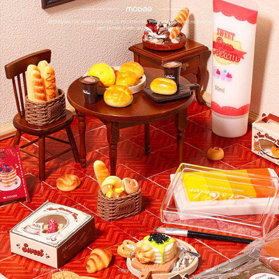 Mini Bakery House DIY Model Kit