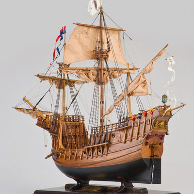 Ragusian Carrack 3D Wooden Ship