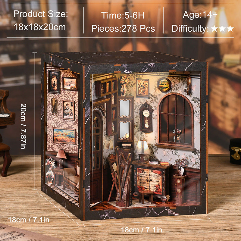 European Melody DIY Miniature House
