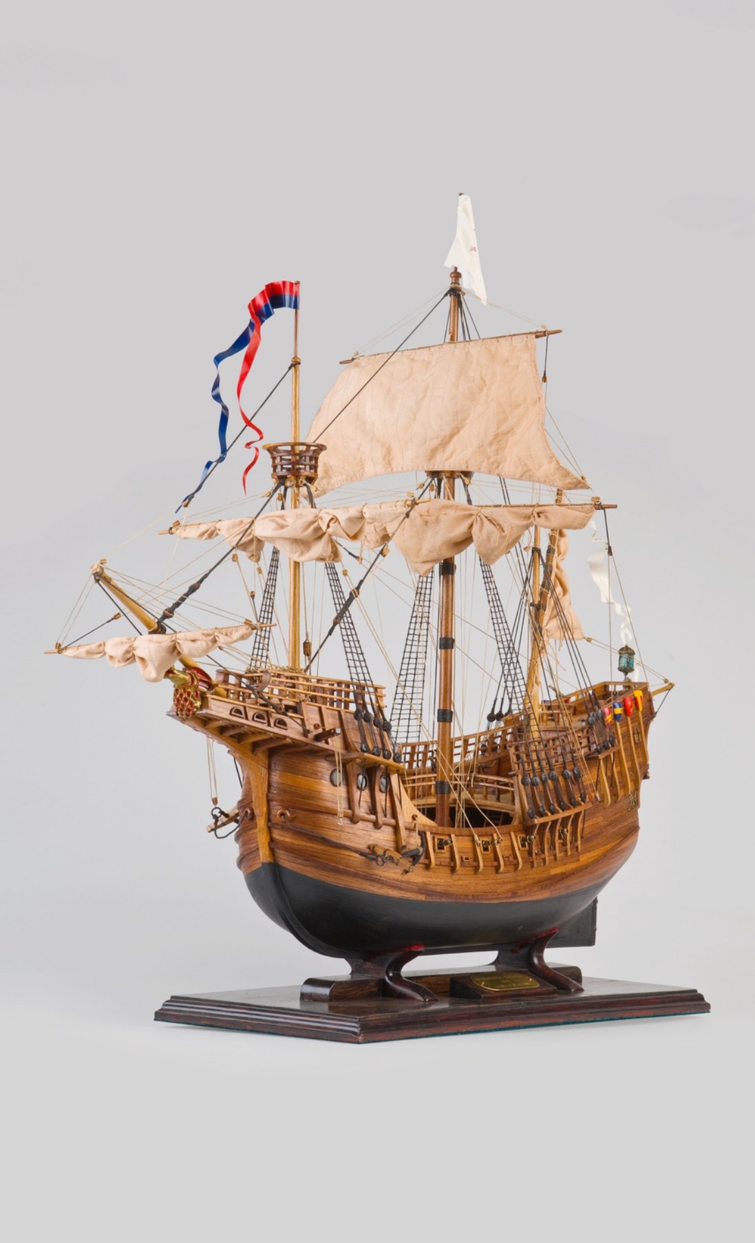 Ragusian Carrack 3D Wooden Ship