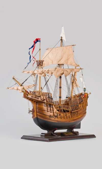 Ragusian Carrack 3D Wooden Ship