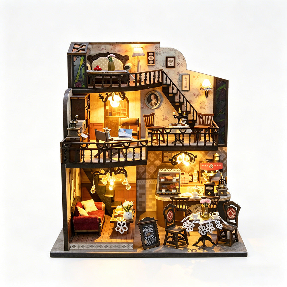 Fortunate Encounter Cafe Miniature House