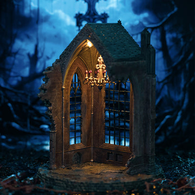 Monastery DIY Miniature House