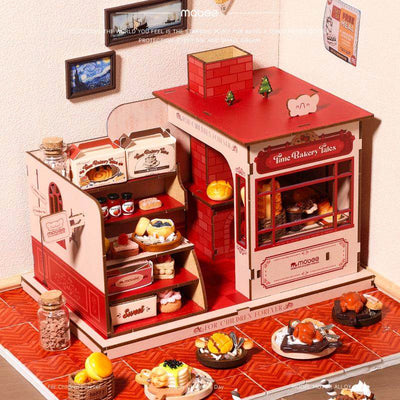 Mini Bakery House DIY Model Kit