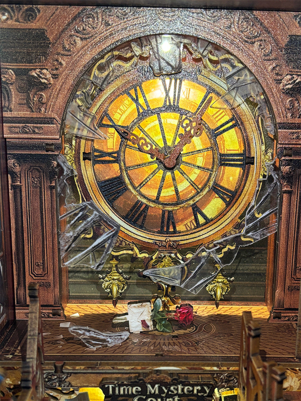 Chiming Shadows Book Nook