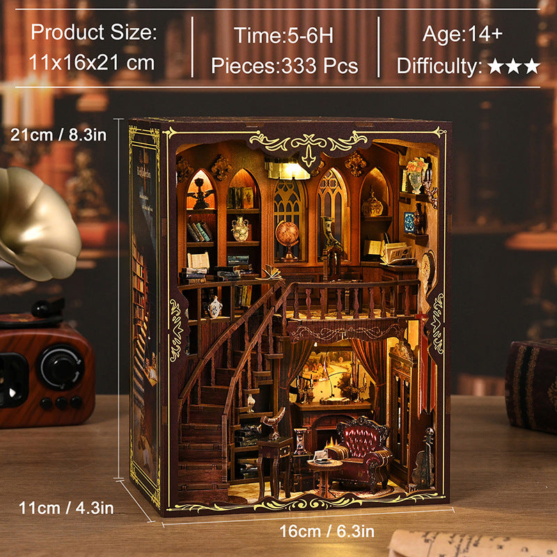 Ancient Rhyme Library DIY Book Nook