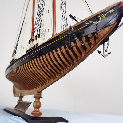 1:72 Full Rib Blue Nose Wooden Ship
