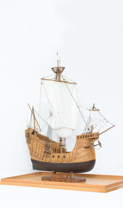 Ragusian Cog 3D Wooden Ship