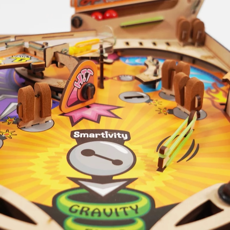 Pinball Machine 3D Wooden Puzzle
