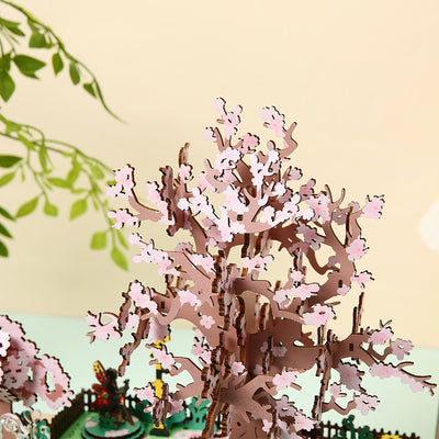 Sakura Tree 3D Wooden Puzzle