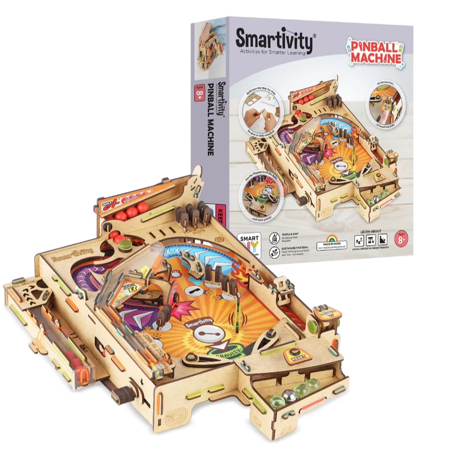 Pinball Machine 3D Wooden Puzzle