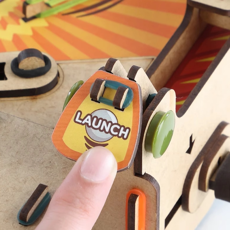 Pinball Machine 3D Wooden Puzzle