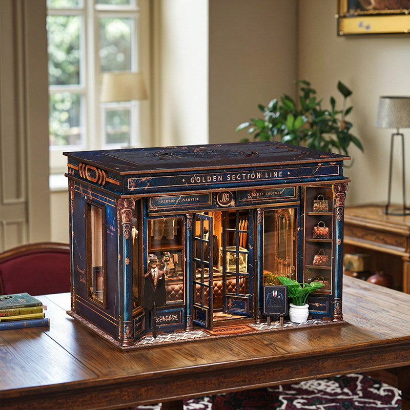 Golden Section Line DIY Miniature House