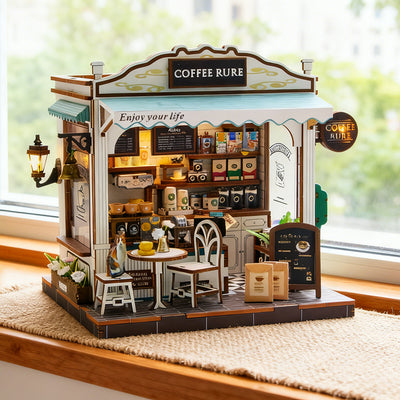 Coffee Rure DIY Miniature House