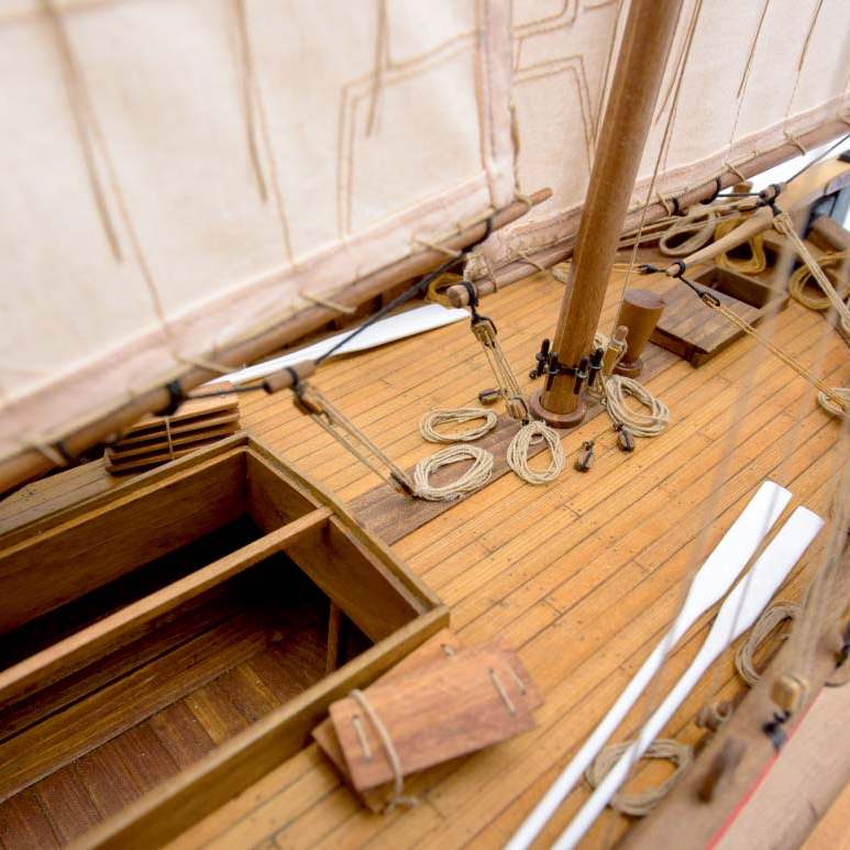 Trabaccolo 3D Wooden Ship