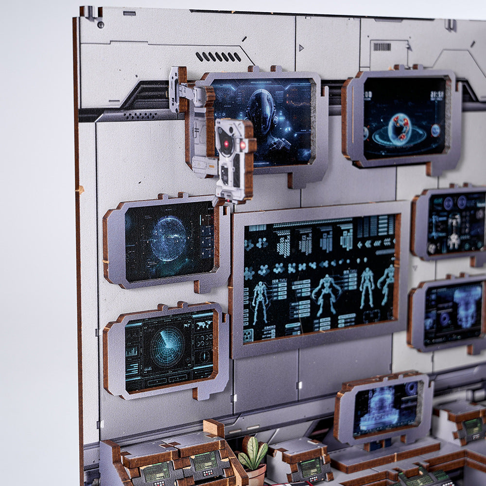 International Space Station Book Nook