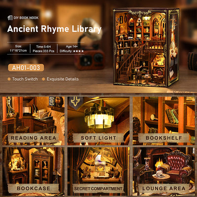 Ancient Rhyme Library DIY Book Nook