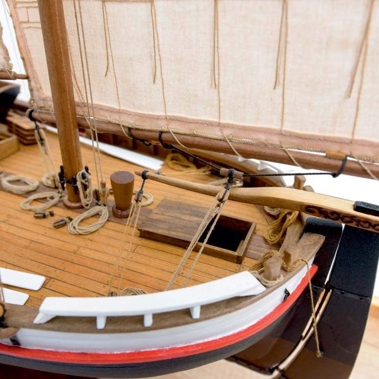 Trabaccolo 3D Wooden Ship