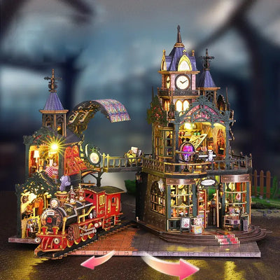 Truck City Miniature House