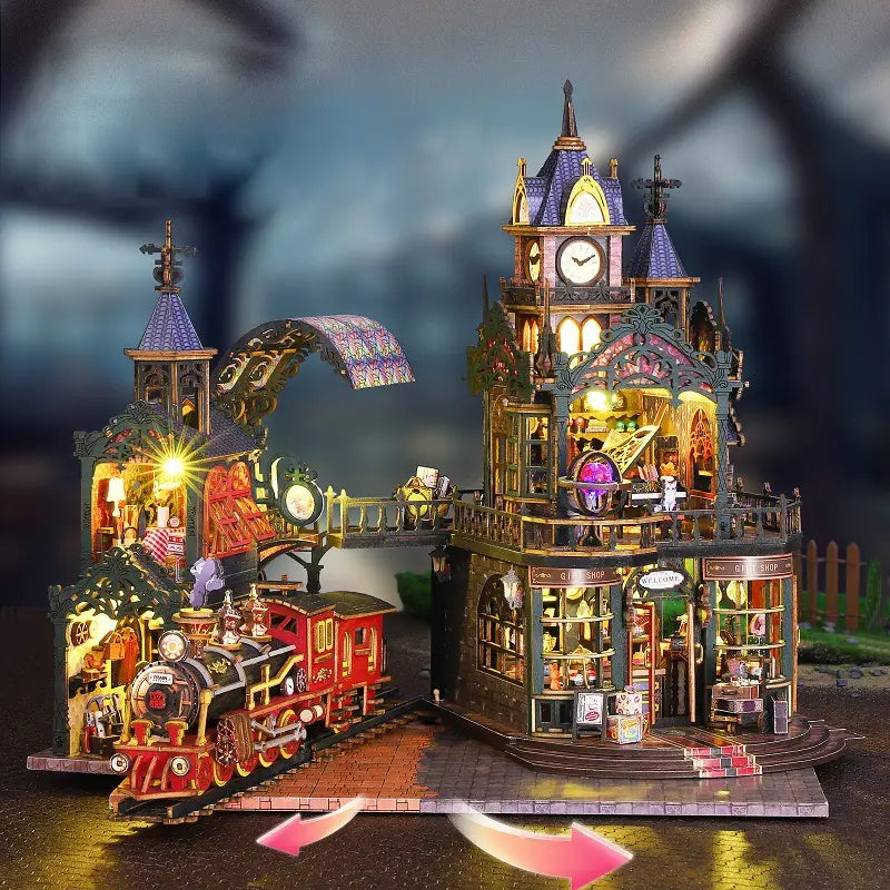 Truck City Miniature House