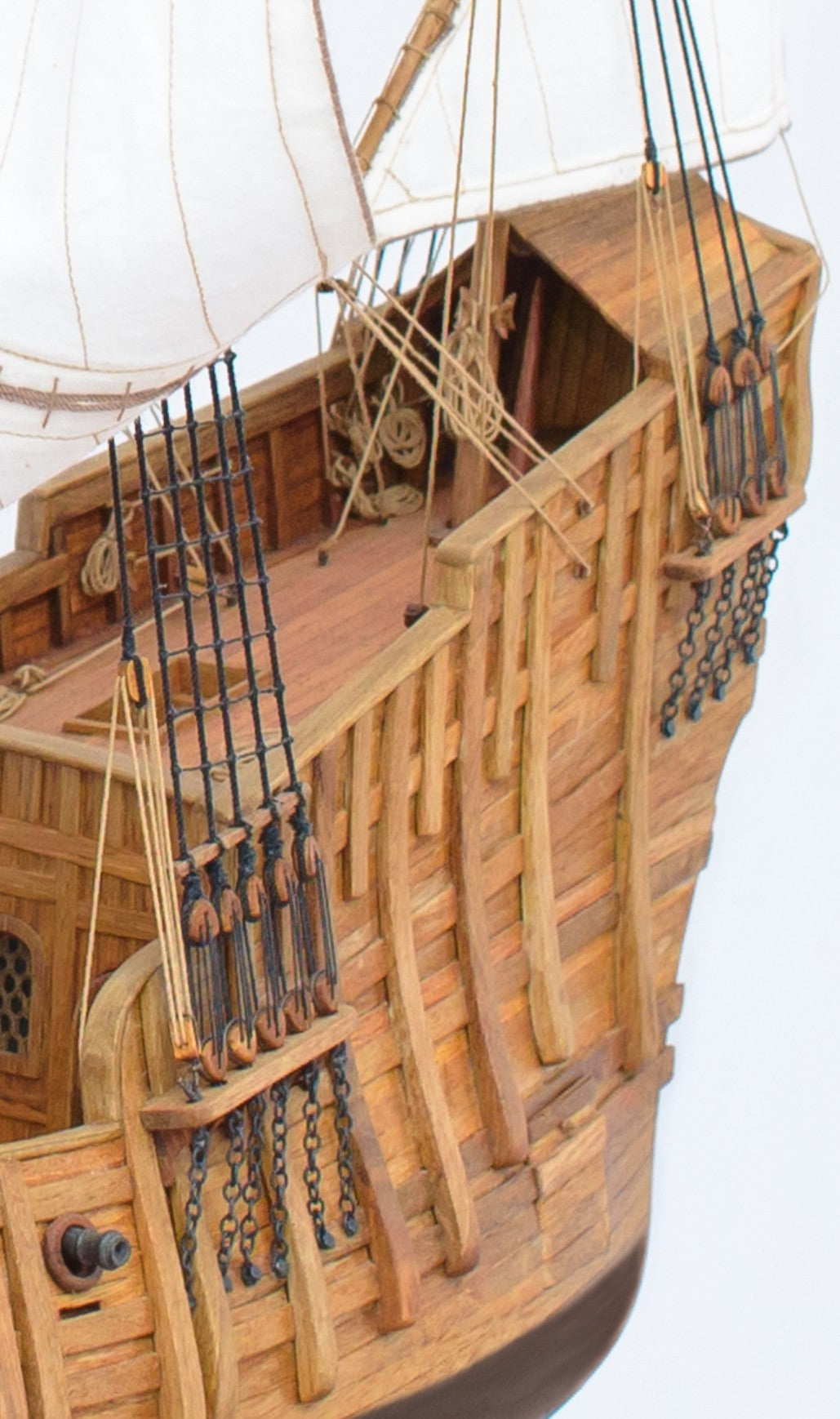 Ragusian Cog 3D Wooden Ship