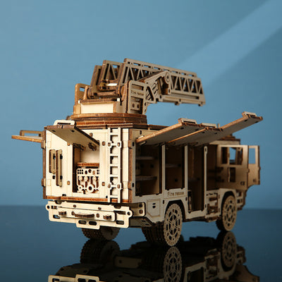 Fire Truck CK816 3D Wooden Model