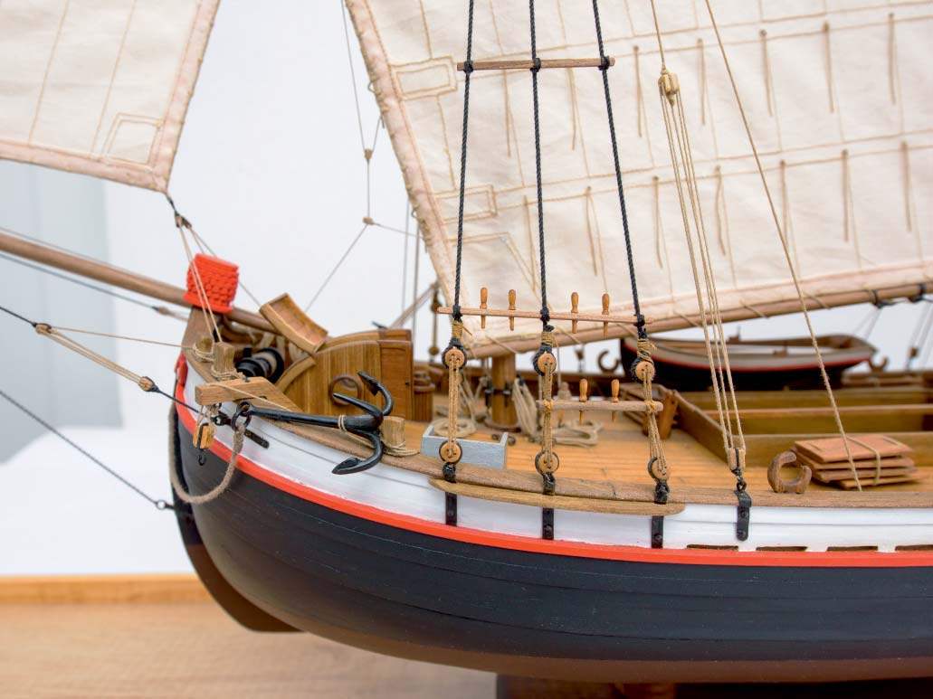 Trabaccolo 3D Wooden Ship