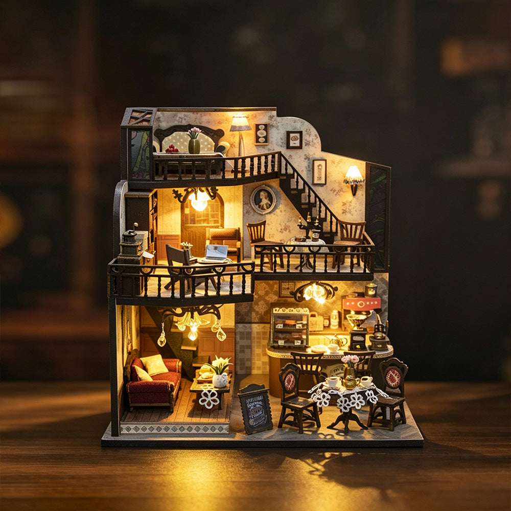 Fortunate Encounter Cafe Miniature House