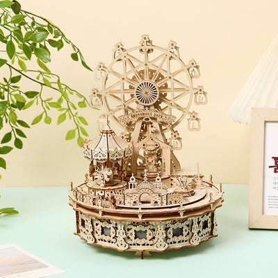 Fantasy Amusement Park 3D Wooden Puzzle