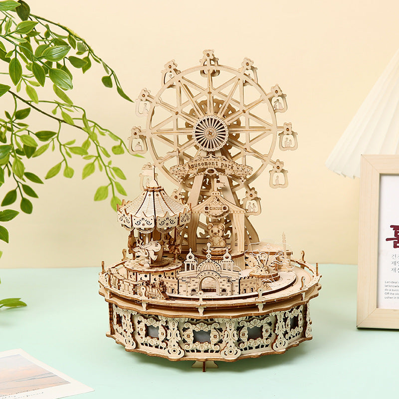 Fantasy Amusement Park 3D Wooden Puzzle