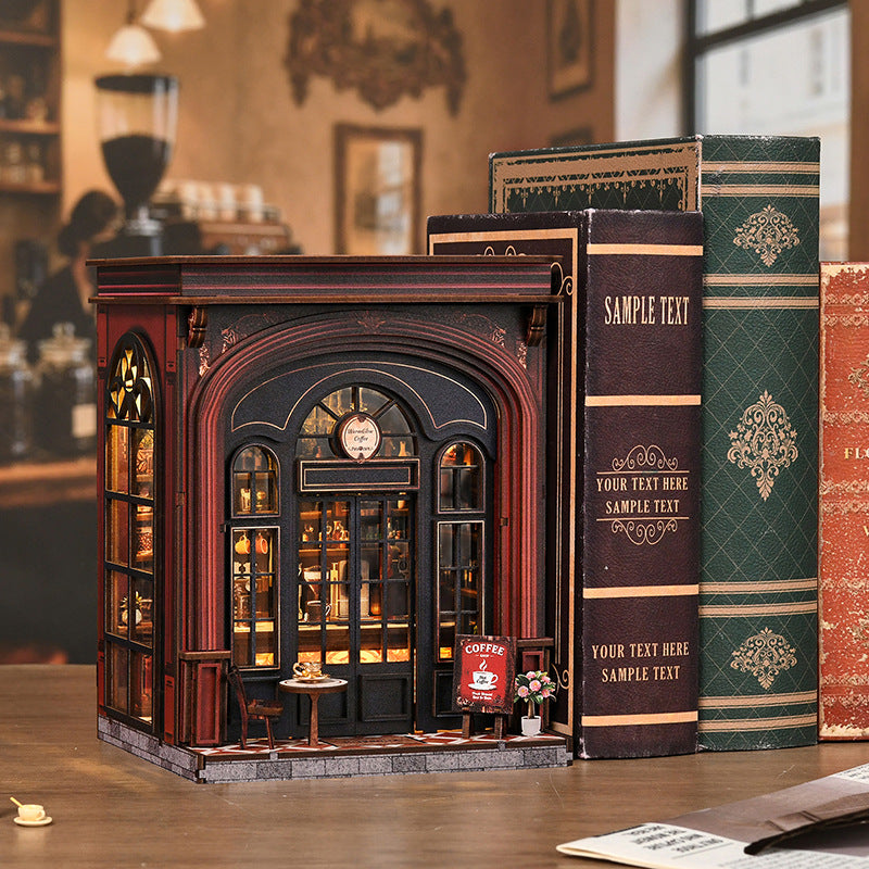 Warm Light Coffee Book Nook