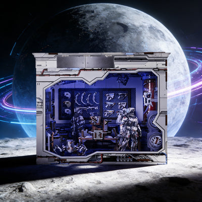 International Space Station Book Nook