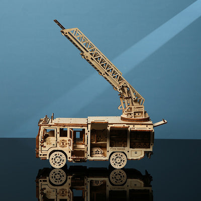 Fire Truck CK816 3D Wooden Model