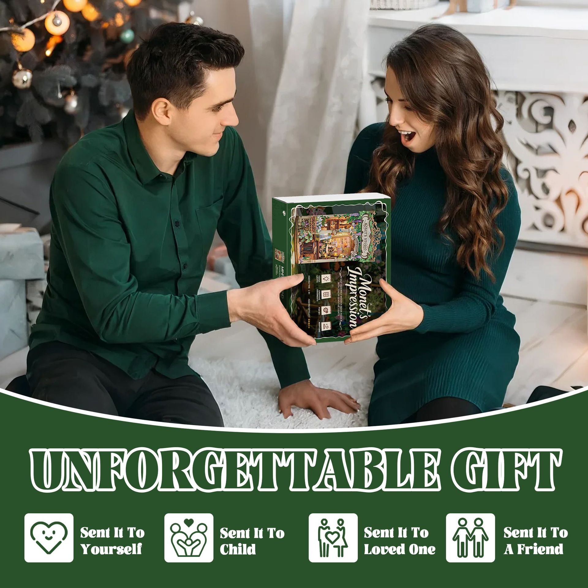 Monet's Impression DIY Book Nook