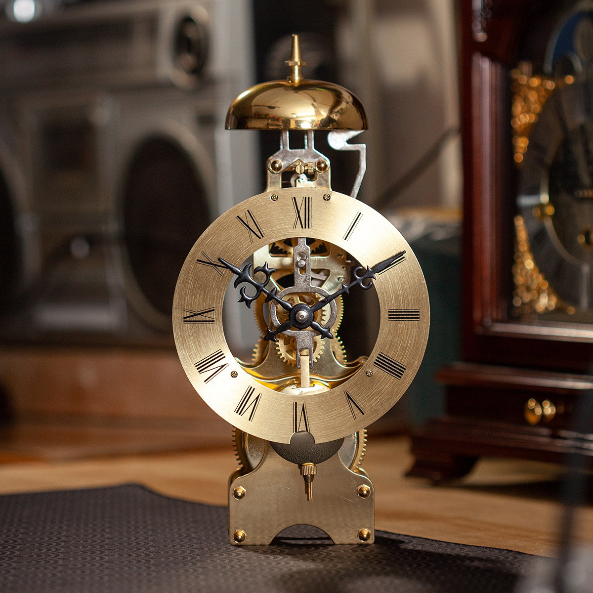 Polaris Mechanical Chiming Metal Clock