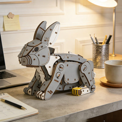 Mechanical Rabbit 3D Wooden Puzzle