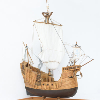 Ragusian Cog 3D Wooden Ship