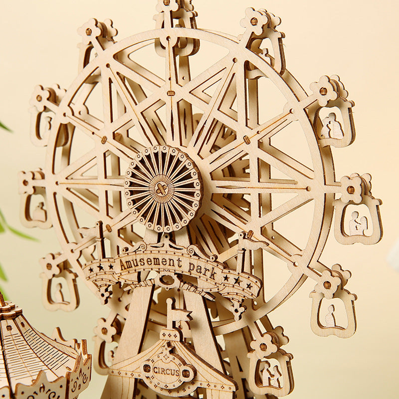 Fantasy Amusement Park 3D Wooden Puzzle