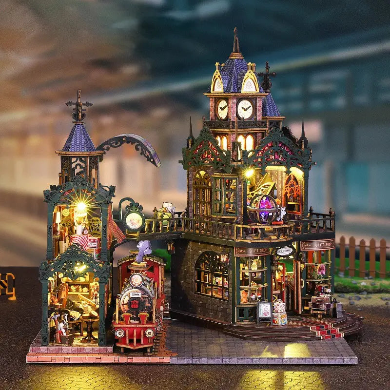 Truck City Miniature House