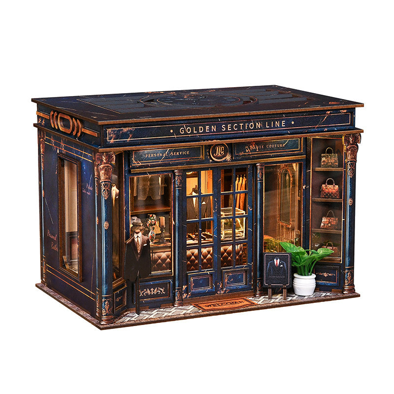 Golden Section Line DIY Miniature House