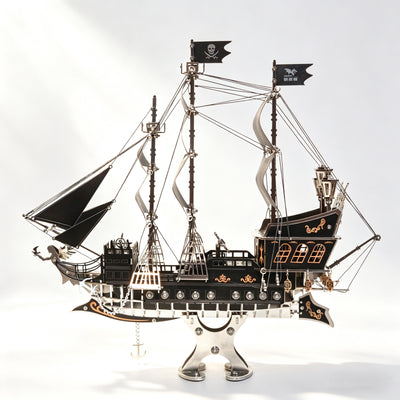 Pirate Ship 3D Metal Model