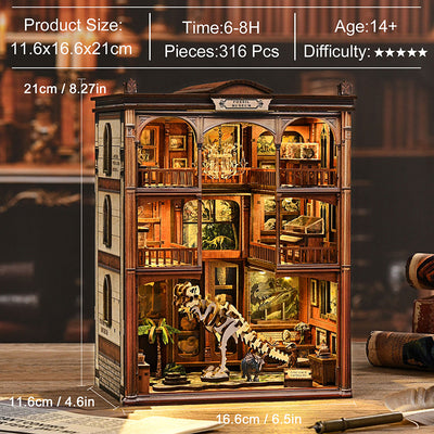 Fossil Museum DIY Book Nook