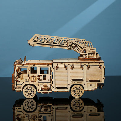 Fire Truck CK816 3D Wooden Model