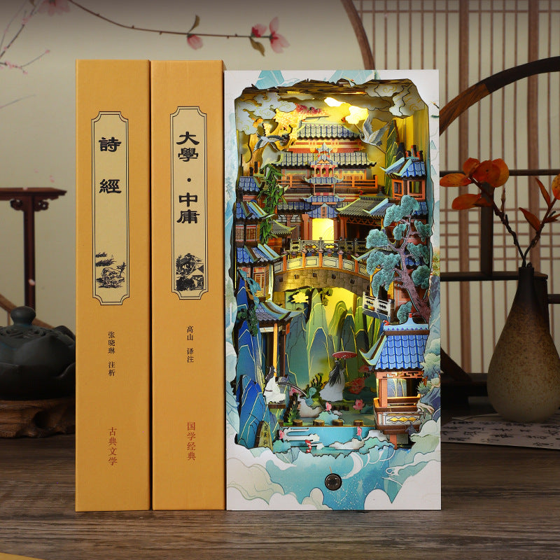 Penglai Fairy Island DIY Book Nook