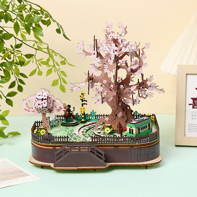 Sakura Tree 3D Wooden Puzzle