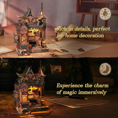 Owl Post Office 3D Wooden Kit